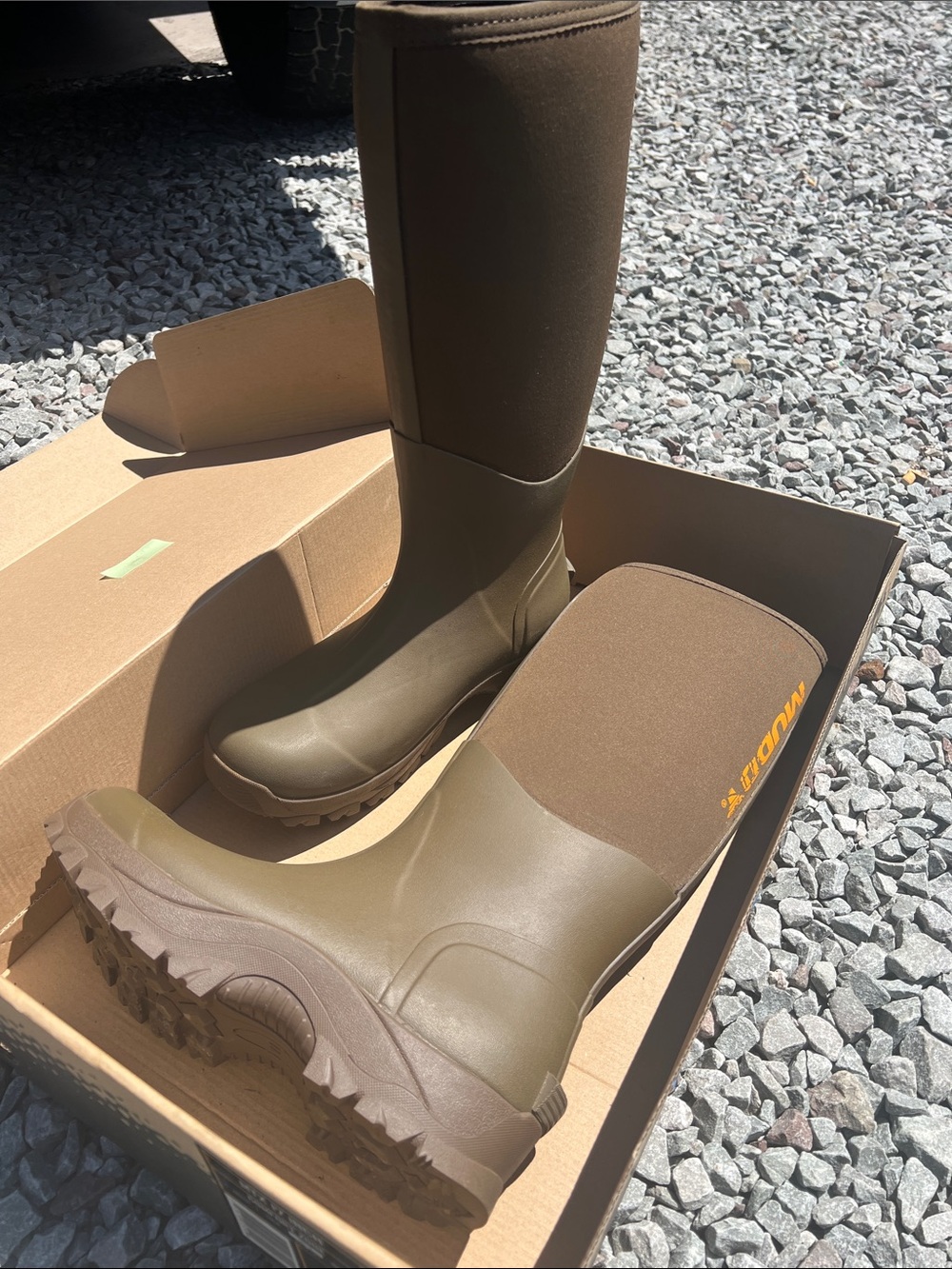 Men's Neoprene Waterproof Pull-On Boots Muck Dupe but better